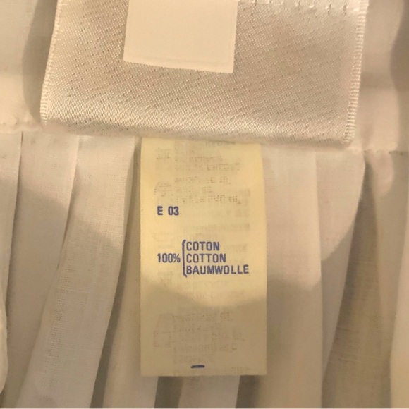 Vintage Les Petits Anastasia Paris by Francois Viannay Cotton Dress White Size 4 - Picture 8 of 9